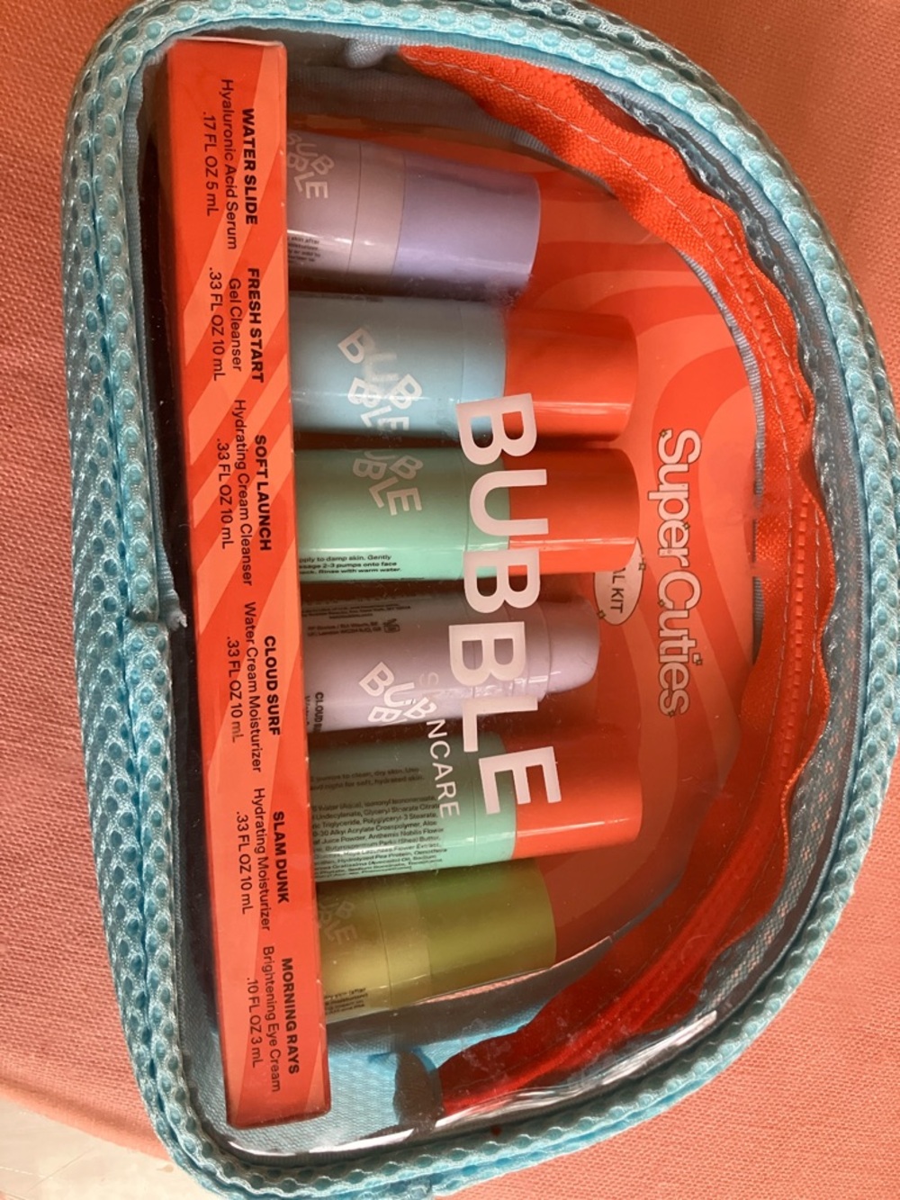 SuperCuties Bubble Skincare Cleansing Set barely used- Multi-Color